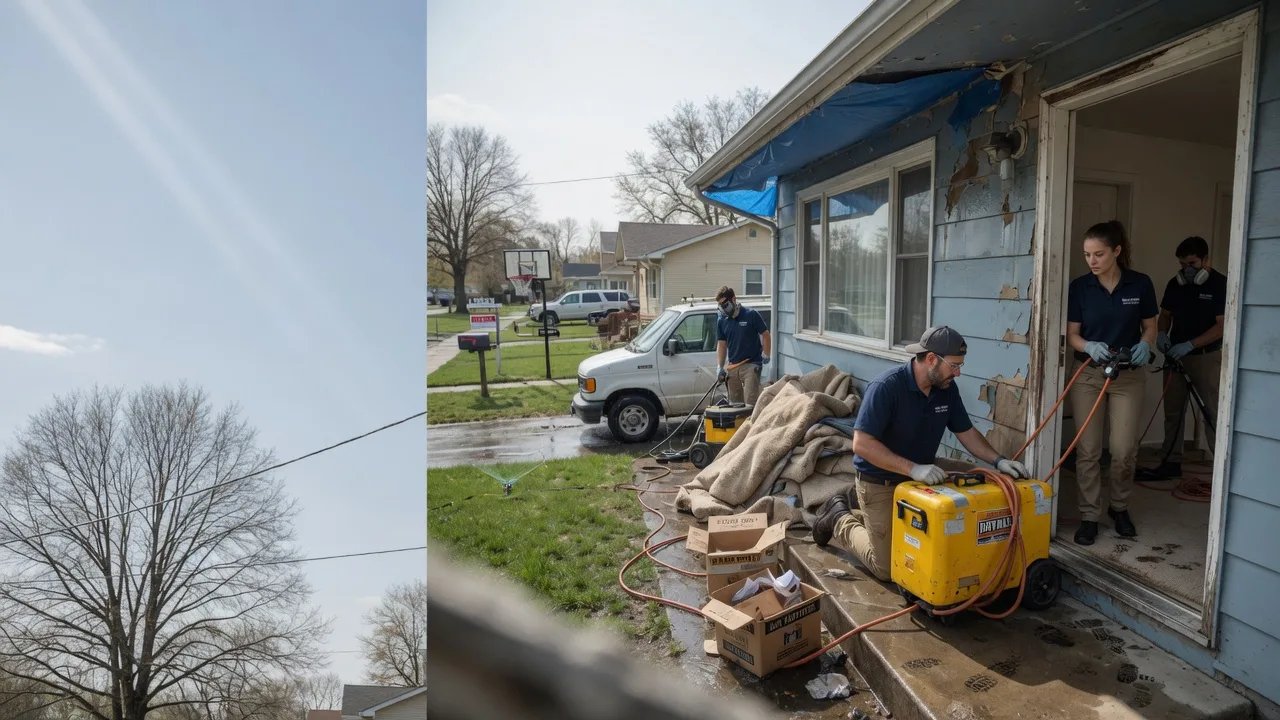 Basement Flood Cleanup in Edgarton, WV near me